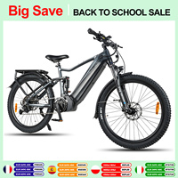 [3 Day Delivery] Accolmile Electric Mountain Bike 48V 750W (Peak W) Motor 960Wh Battery 27.5inch Adult Electric cycle Mens