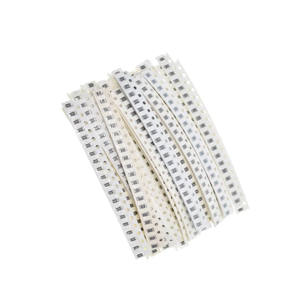 660Pcs 33 Values 20PCS Each 1206 SMD Resistor Kit Assorted Kit 1 ohm-1M ohm 1% Precision Electronic Component Kits