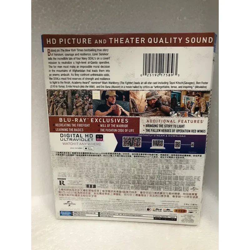 Blu-ray Disc Lone Survivor Third Edition Boxed Brand New and Unopened