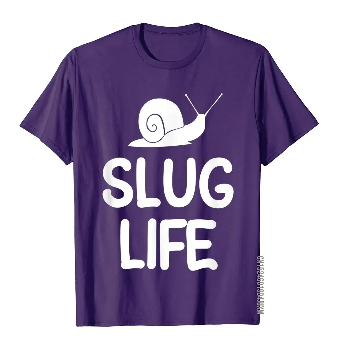 Funny Slug Life Pun T-Shirt. Sarcastic Joke Tee T Shirt Tops & Tees Fashionable Cotton Cool Printing Men