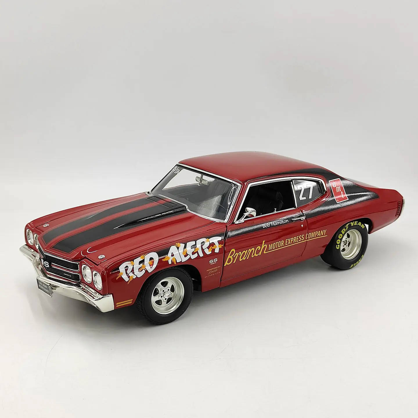 Diecast ACME 1:18 Scale 1970 Chevelle 454 LS6 Full Door Alloy Car Model