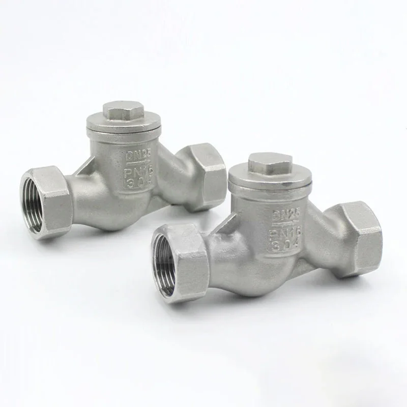 304 Stainless Steel Lift Check Valve H11W Vertical Female Valve 1/2