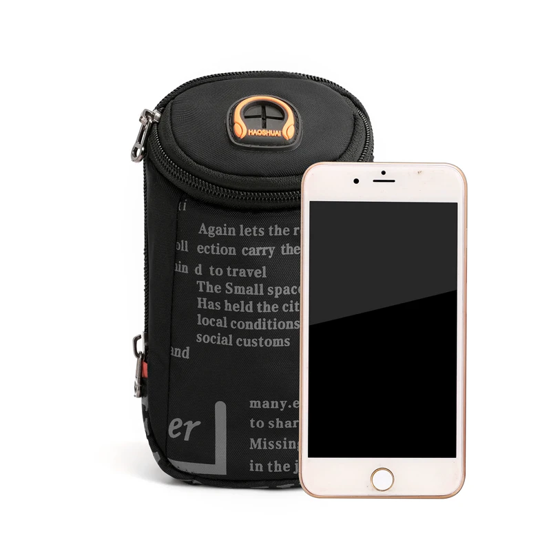 Universal 6.7'' Phone Armband Outdoor Waterproof Fitness Running Sports Arm Phone Holder With Headphone Jack Mobile Bag