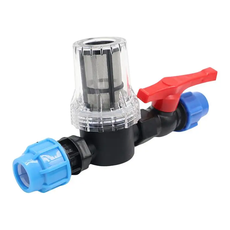 

In-Lines Ball Shut off on Valve Automatic Irrigation Accessories Sturdy Drip Irrigation Valves Shut off on Valve Removable