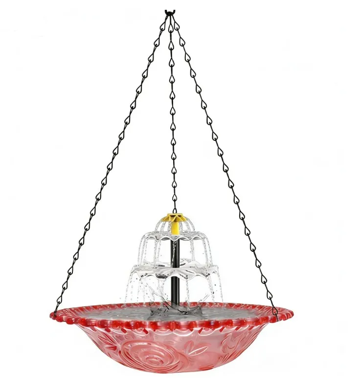 Outdoor Garden Floating Fountain Hanging Bird Feeder Bird Bath Hanging Birds Bath Outdoor Garden -Hummingbird Feeder