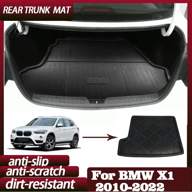 For BMW X1 E84 F48 2022-2010 2011 2012 2016 2017 2018 2019 Luggage Liner Tray Waterproof Floor Pad Car Rear Trunk Mat Auto Parts