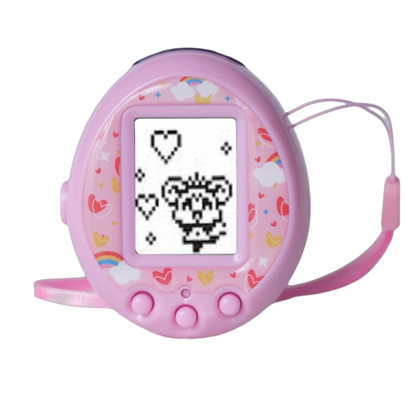 Virtual Pet Machine Electronic Pet Game Toy Console di gioco portatile nostalgico Digital Pet Raising Game per bambino ragazzo ragazza