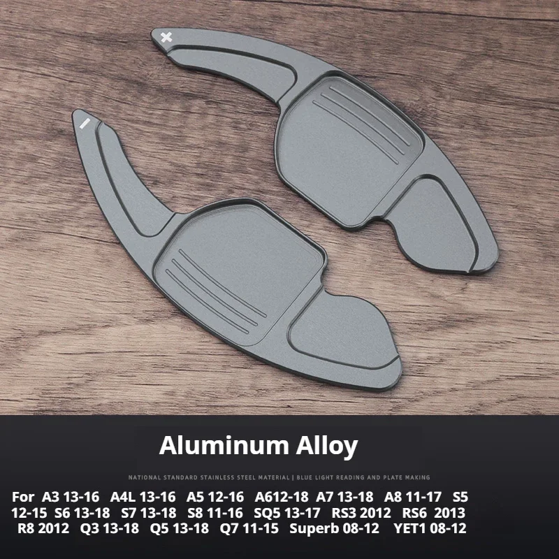 

Подходит для Audi A1 A3 A4L A5 A7 S3 S4 S5 Q2 Q5LSQ5L Q7 TT TTS 2 шт./лот автомобильный спортивный руль переключения передач лопатка переключения передач