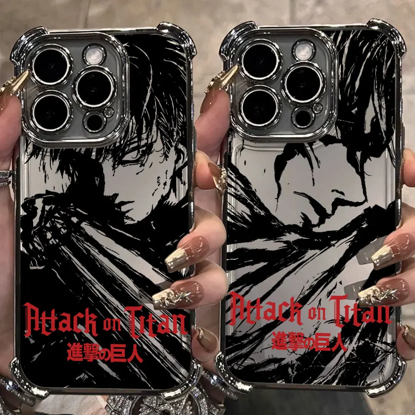 

Attack on Titan Anime Art Case For Samsung Galaxy A56 A55 A54 A52 A53 A36 A34 A35 A33 A50 A73 A26 A25 A16 A06 Clear Phone Cover