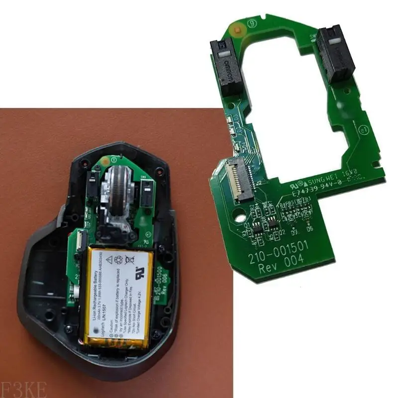 F3KE para MX 2S Micro Micro Switch Reemplazo del botón del mouse