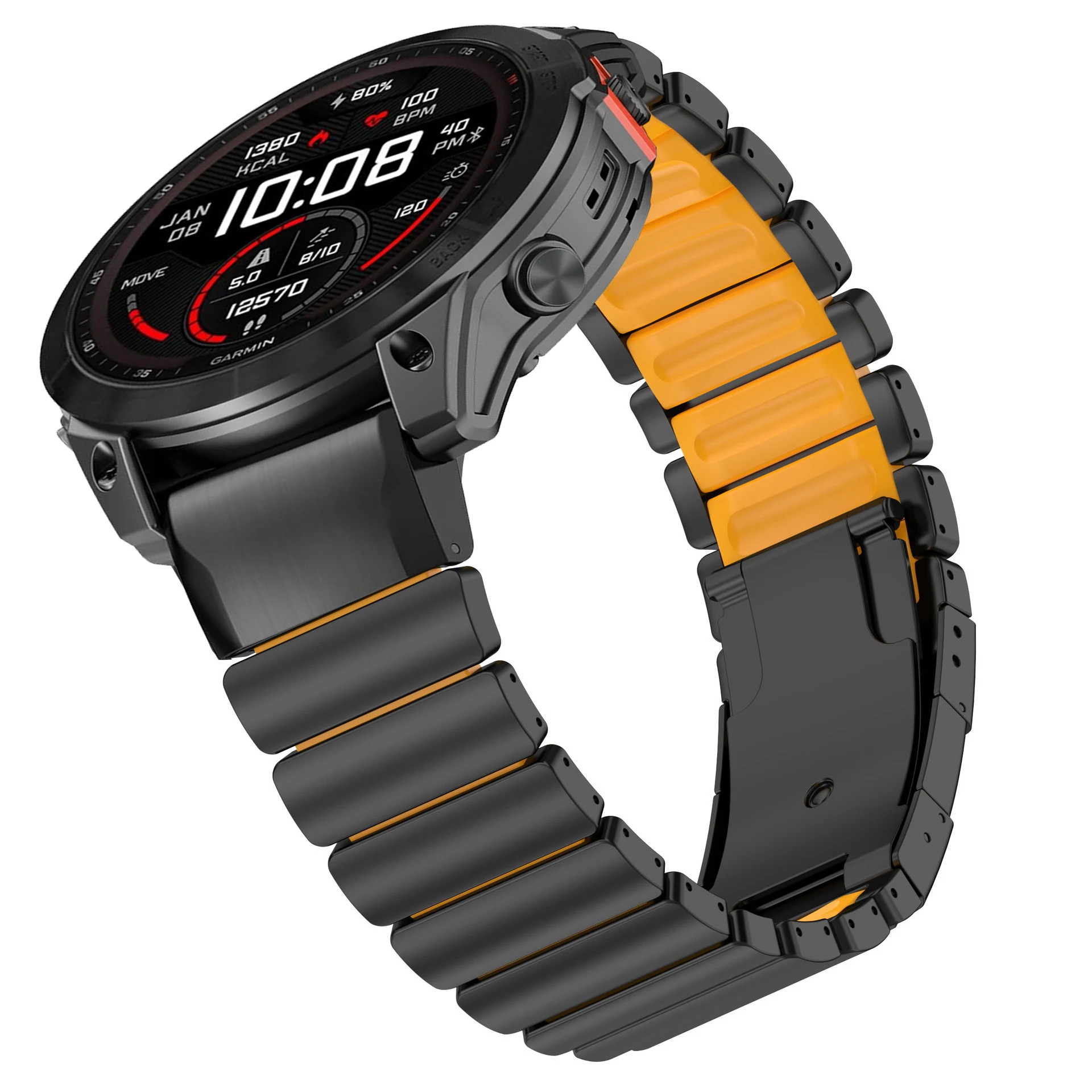 26mm Quick Fit Titanium Band for Garmin Watch Fenix 8 7X Pro 51mm Tactix 7 EPIX Pro Enduro 3 2X Instinct 3 2X 50mm Watchband