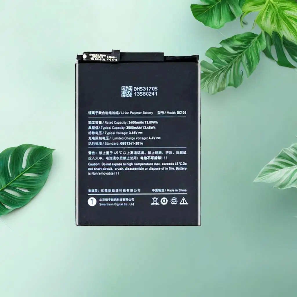 

Trustworthy Battery 3500Mah For Smartisan U3 Pro OD101 OD103 OD105 OS103 OS105 Mobile Phone DC101