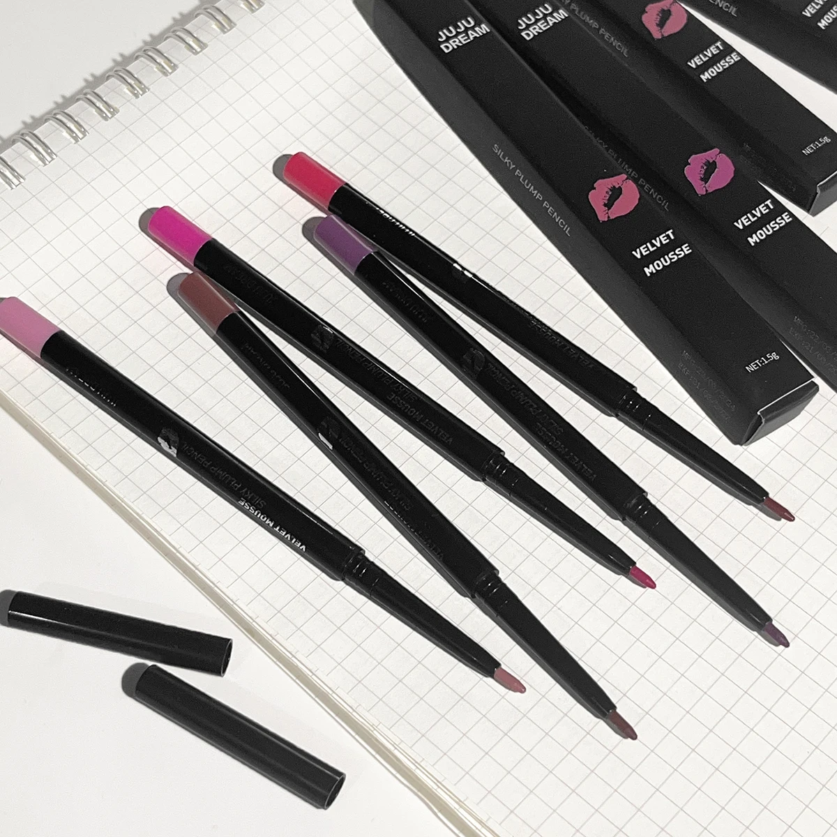 Lip line pencil outlines lips lasting waterproof, not easy to decolorize, non-sticky, coloring, matte lipstick