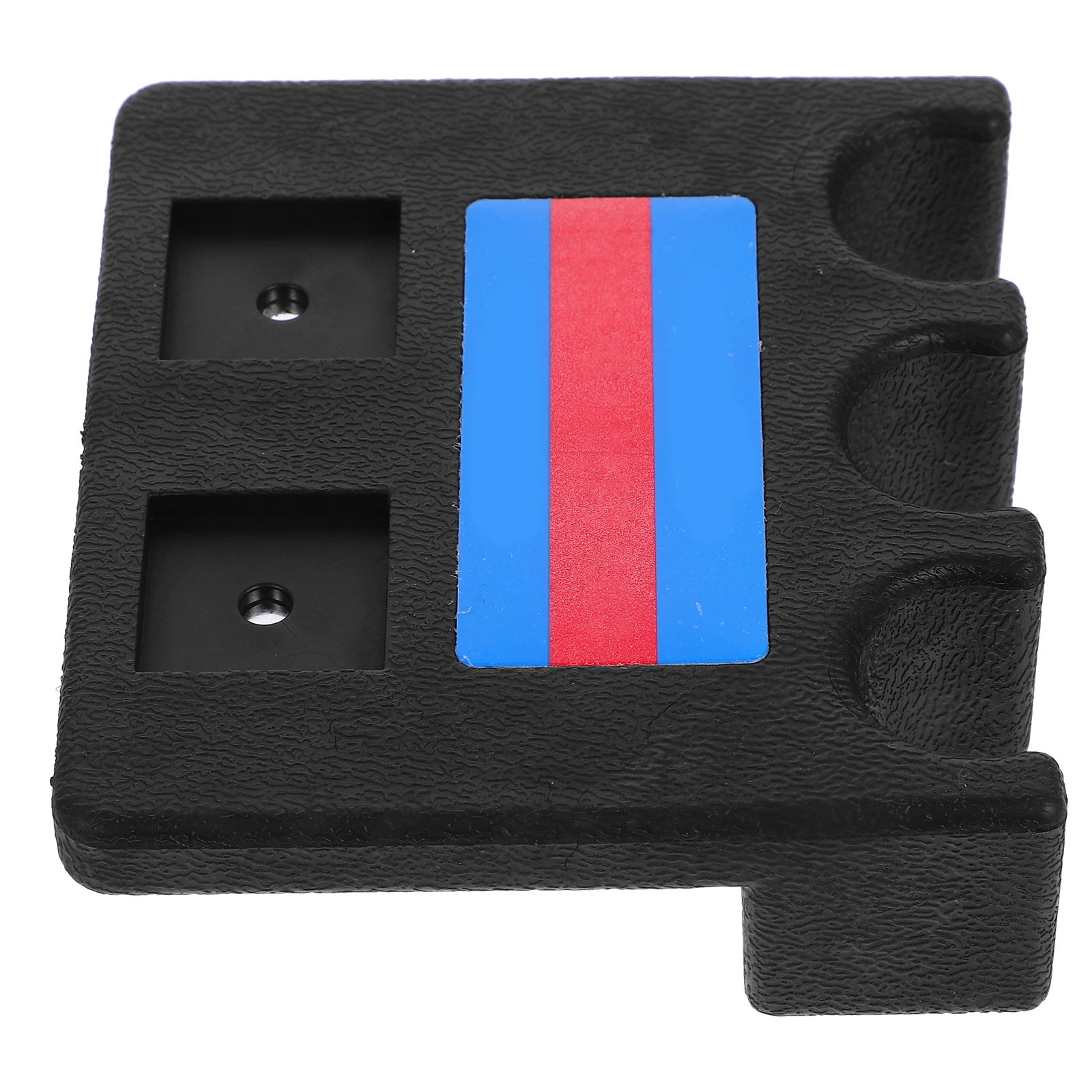 

3Holes Weighted Pool Stick Holder Billiard Cue Racks Accessories Plastic Self Adhesive Mount Decorative Pole St Storage