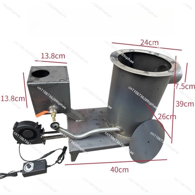 New Waste Treatment Oil Furnace, Outdoor Heating Furnace for Breeding Farms, Vegetable Greenhouse Maintenance Plant