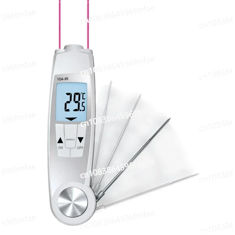 Multipurpose Infrared and Penetration Digital Sealed Thermometer for Food Safety