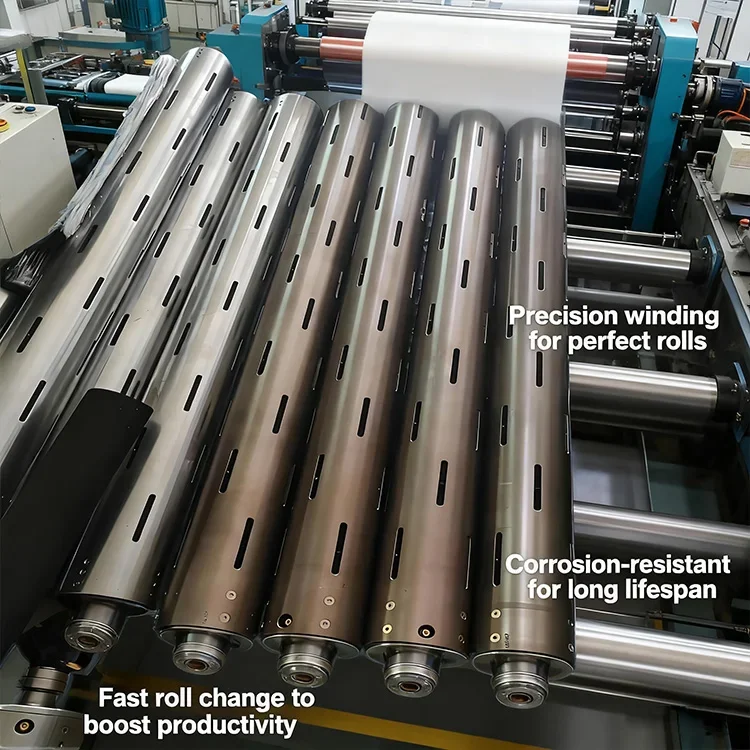 Fornecimento de fábrica TLF Adaptador de eixo de ar flexível de 3 a 6 polegadas com componentes de núcleo de aço rígido para máquinas de impressão