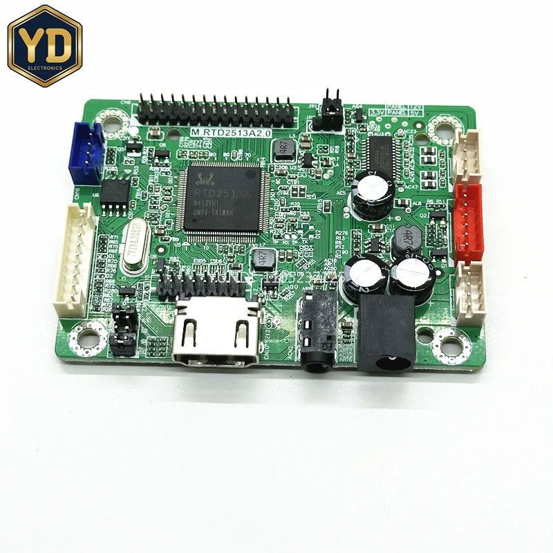 YD New Program-free RTD2513V1.0 LCD Business Display Industrial Control Motherboard HDMI Input To LVDS Output HD Driver Board