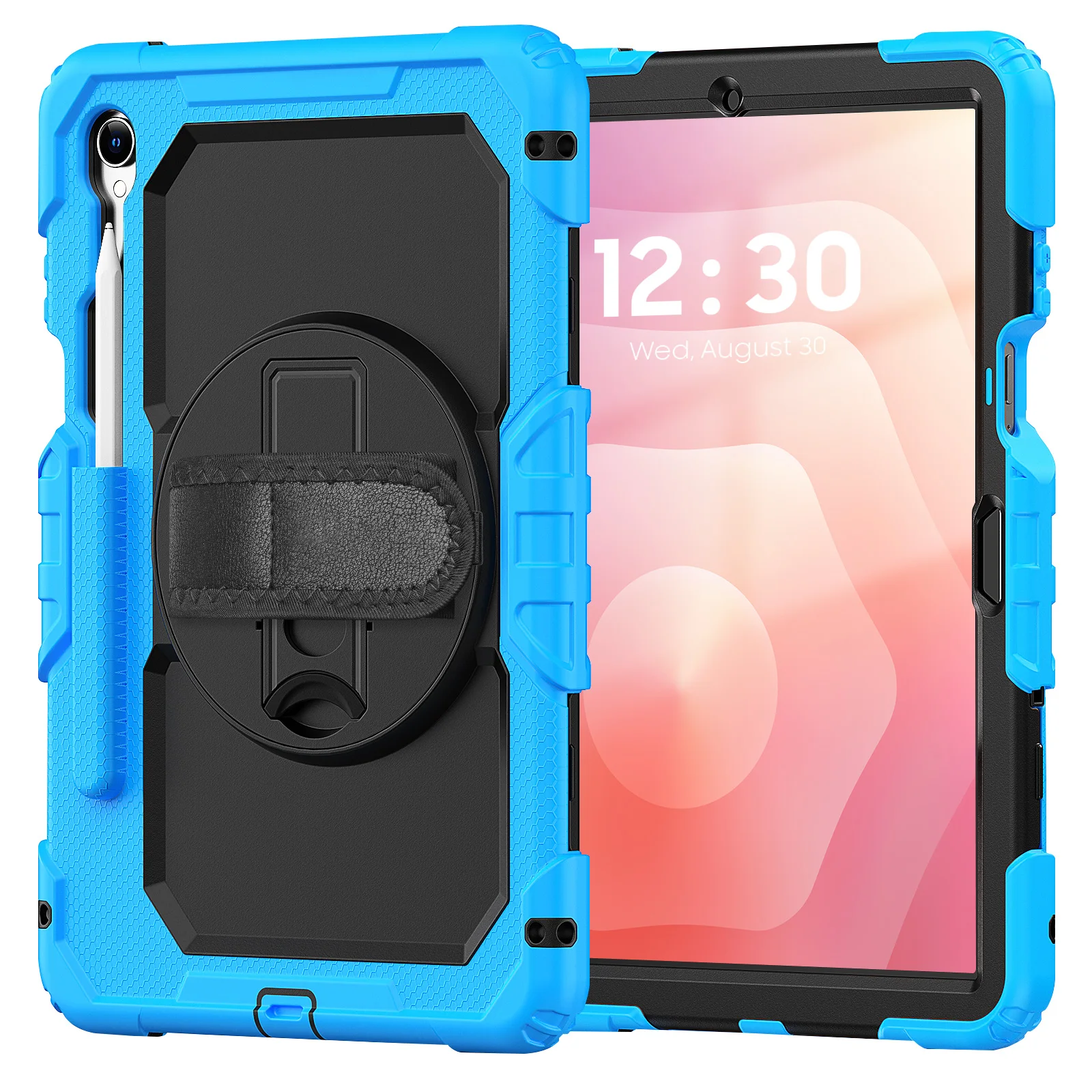 

Чехол с вращающейся подставкой для Samsung Galaxy Tab S11 2025 11,0 дюймов SM-X730 SM-X736 SM-X736B Гибридный чехол с защитной оболочкой для экрана