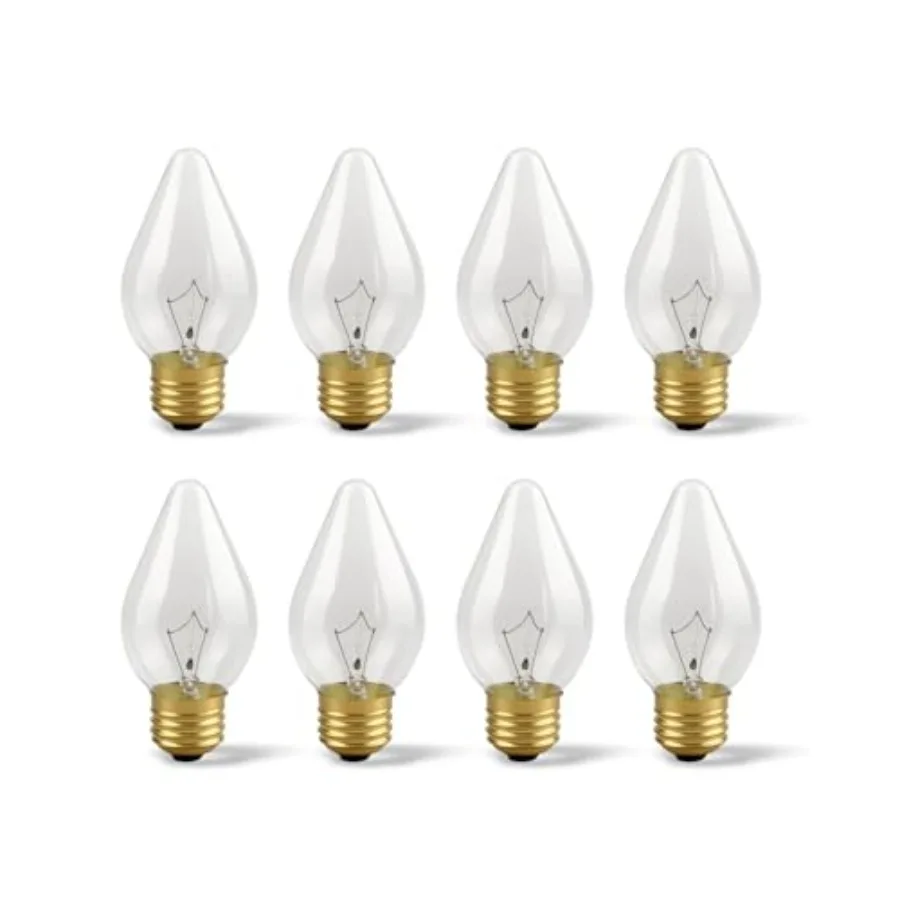

02-30-043 Heat Lamp Bulbs 60W 8-Pack E26 Base High Temperature Commercial Food Warming Bulbs Fit for Hatco Heat Warmers Shatter