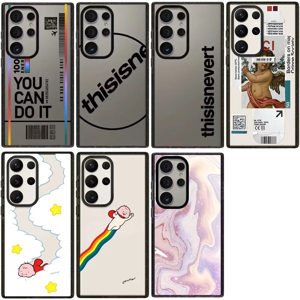 

6032866 Acrylic Magnetic Case: Compatible with Samsung Galaxy S23 U S24U S25 S26 Ultra S25+ S26 Plus Shell