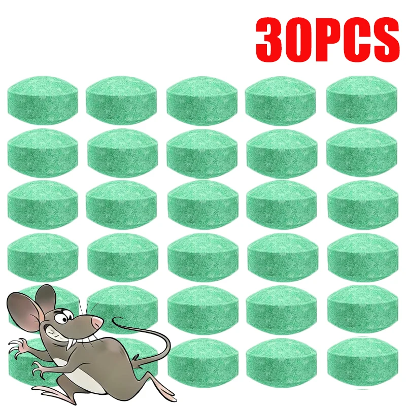 Krachtige knaagdierwerende pillen voor binnen en buiten, tegen ratten, muizen, kakkerlakken en insecten, natuurlijke muntkorrels, muizenvallen, bestrijdingsmiddel.