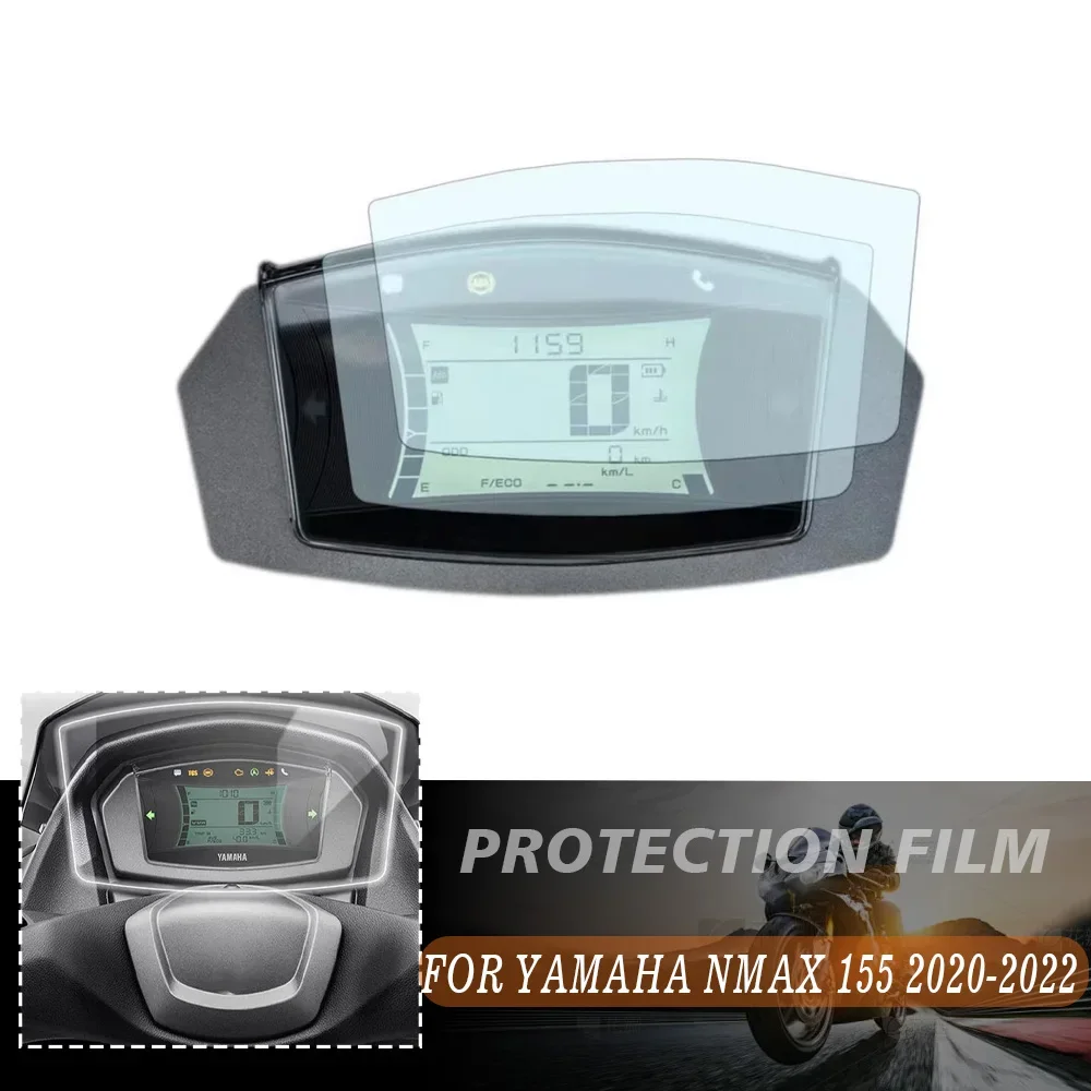 For Yamaha NMAX 155 2020 2021 2022 2023 Motorcycle Instrument Dashboard Cluster Scratch Protection Film Screen Protector NMAX155