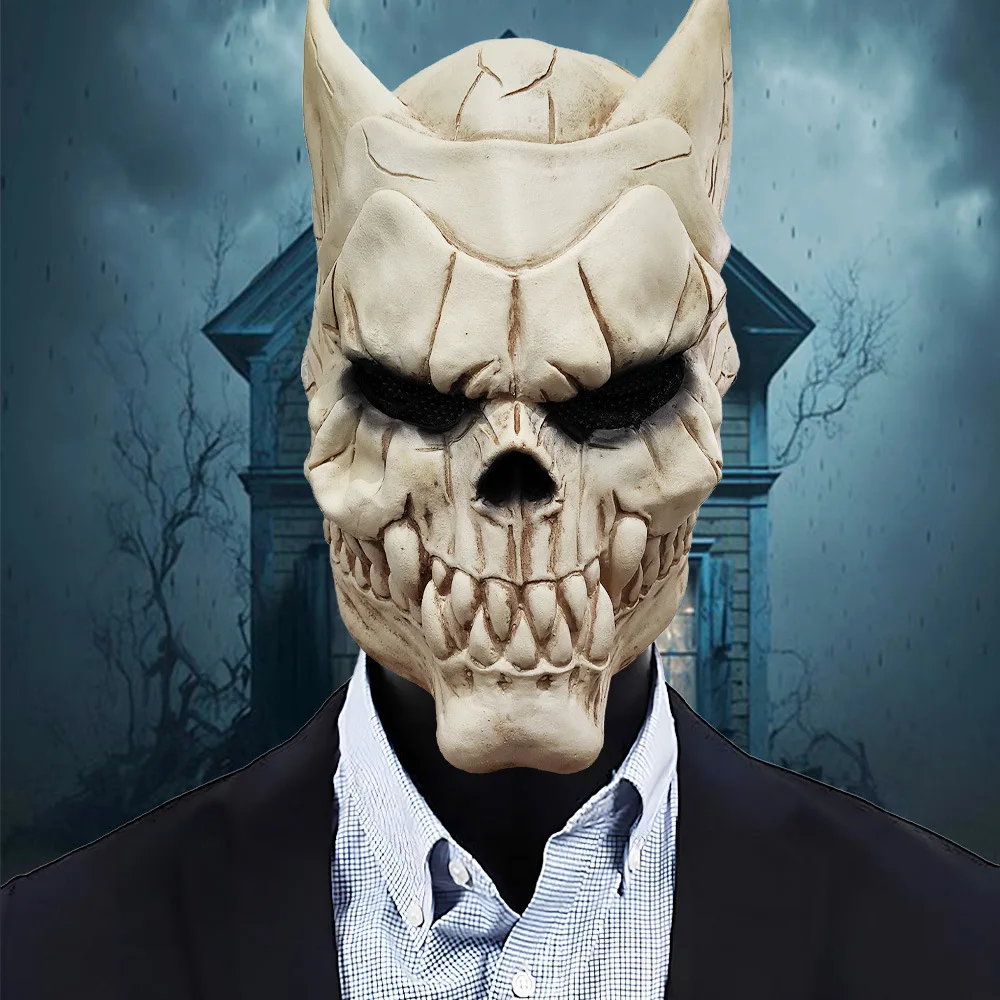 

Cosplay Mask Terror Mask Anime Monster No. 8 Latex Mask Anime Peripheral Prop Performance Halloween Mask