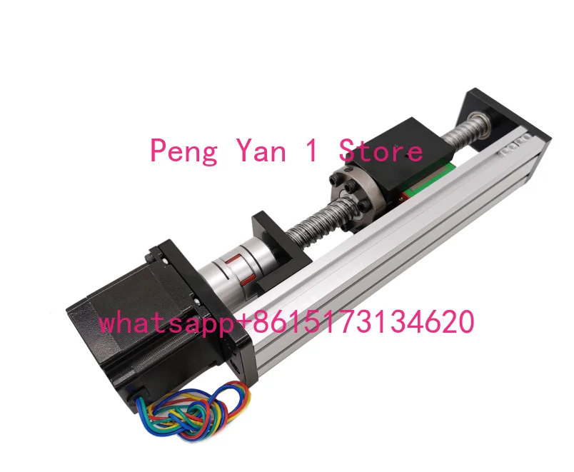 

FSL40 linear guide ball screw slider module (including motor), travel 100/200/300/400/500mm
