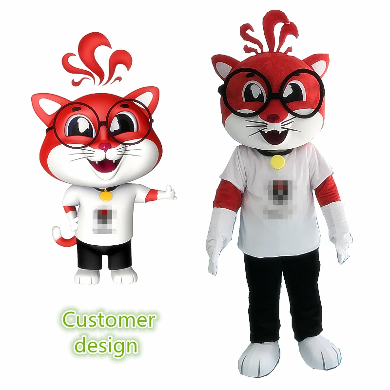 adult squirrel mascot costume custom made promotion advertising mascot costume for company corportation sports school