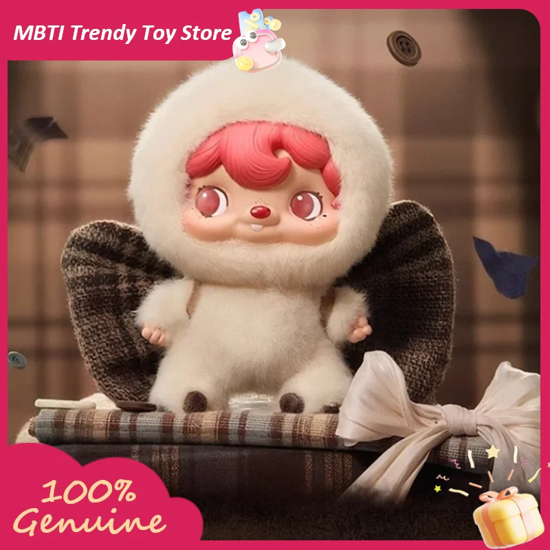 

52TOYS&POUKAPOUKA Plush Doll Toy Keychain Soft Vinyl Toy Birthday Gift For Girls Furry Kid Plaything Baby Sitter Child Gift