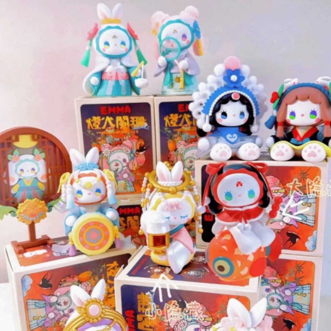 

Emma Secret Forest Dim Lights Series Blind Box Gk Cute Emma Mystery Box Action Figure Surprise Bag Desk Decor Ornament Gift Toys