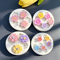 Fiore Margherita Stampo per zucchero in silicone Strumenti in resina Stampo per cupcake Stampo per dolci fondente Strumenti per decorare torte