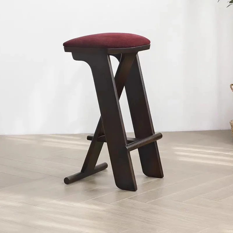 Single Nordic High Chairs Counter Minimalist Soft Lounge Relaxing Bar Chairs Modern Waiting Fashion Sillas De Bar Furniture
