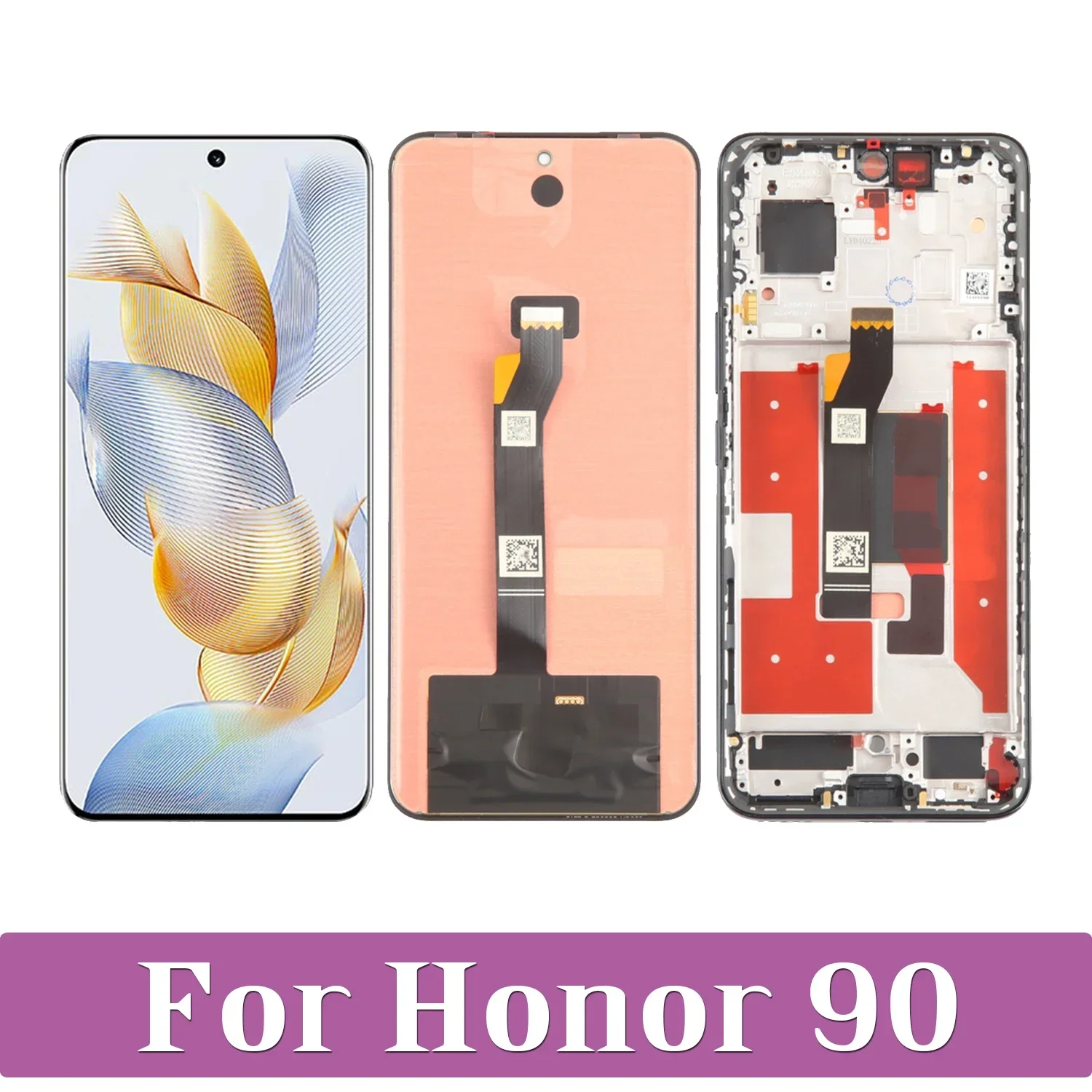 

AMOLED 120H LCD Display Touch Screen Digitizer For Honor 90 REA-AN00 REA-NX9