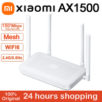 Xiaomi AX1500 wifi6 Router 1501Mbps 2.4G/5GHz Dual Band Router Gigabit Ethernet Port OFDMA Transmission Mesh Networking