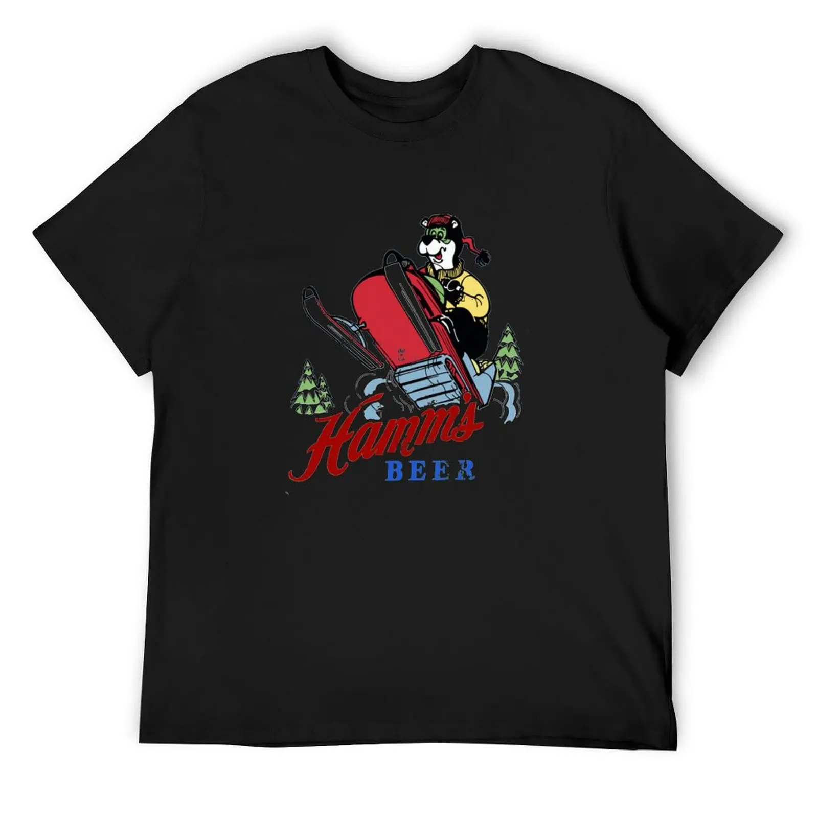

Hamms Beer Snowmobile T-Shirt summer clothes fashion shirts anime figures graphic tee shirt men clothes