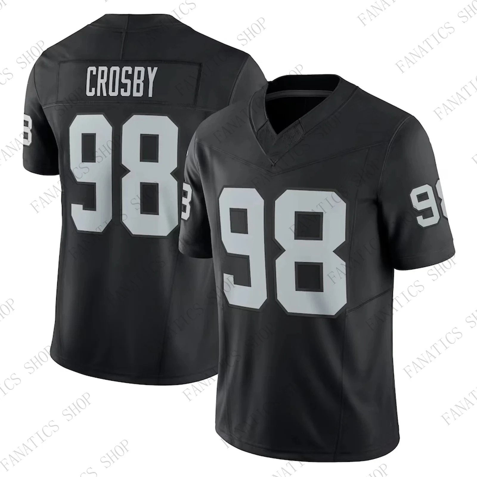 Maxx Crosby Raiders - Rugby shirts for adults and kids sports training wear No. 98 Summer novelty 2024 casual new style