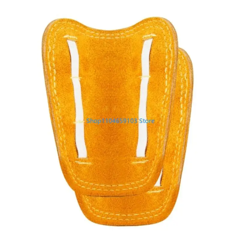 

Leather Welders Foot Sleeves with Heat Resistance for Welders Metal Worker 2pcs