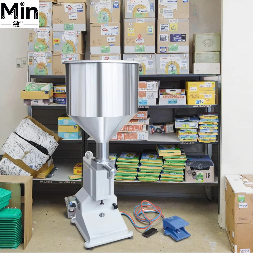 Quantitative Automatic Filling Machine for Beverages Alcoholic Beverages Seasonings Liquid Filling Equipment for Commercial Use