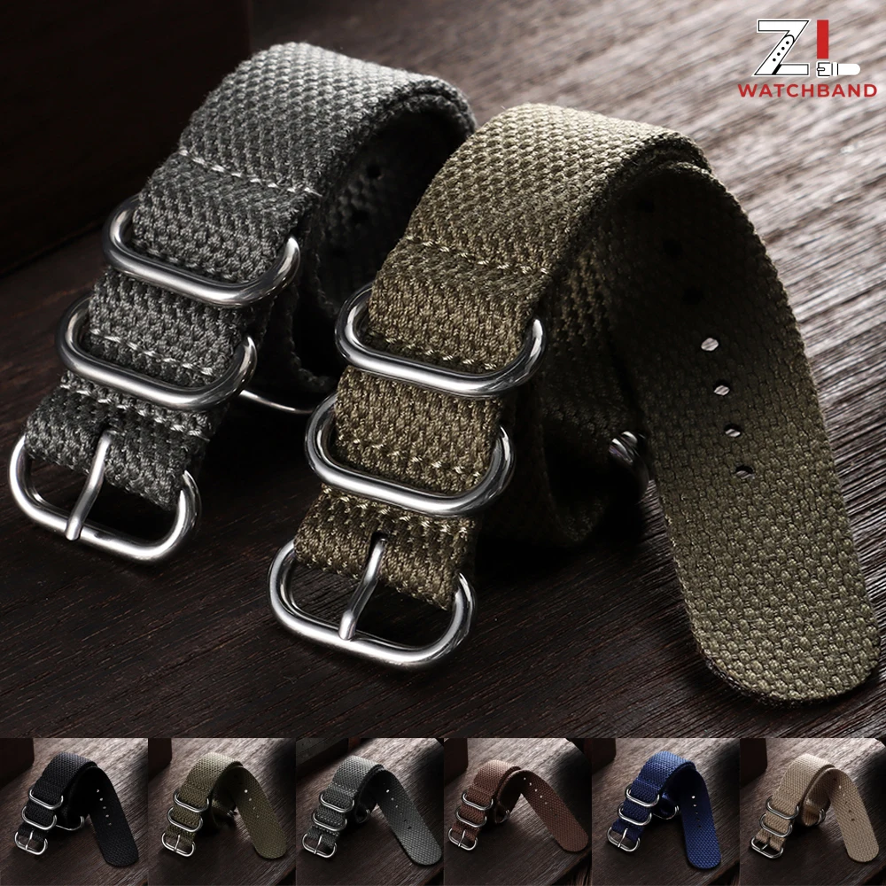 Nylon Nato Strap - Pulseira de Relógio de Nylon e