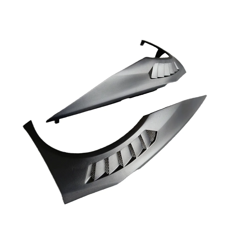 

High Quality V-shaped air Outlet Mudguard Body Kit for Lamborghini Huracan LP580 LP610 Matte Carbon Fiber Car Mudguard