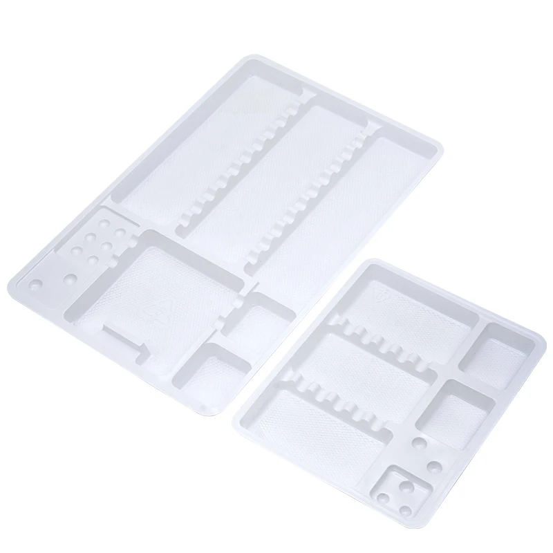 

5pcs Self-Cleaning Plastic Partition Discs Durable Multi-Compartments Colorful for Strong And Weak Attraction Handles