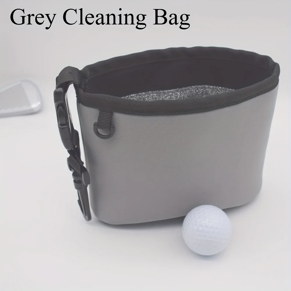 Golf Club Reinigung Tasche Tragen Widerstehen Ausrüstung Reinigung Beutel Golf Ball Organizer Tasche Golf Club Tasche Zubehör – Detail 7