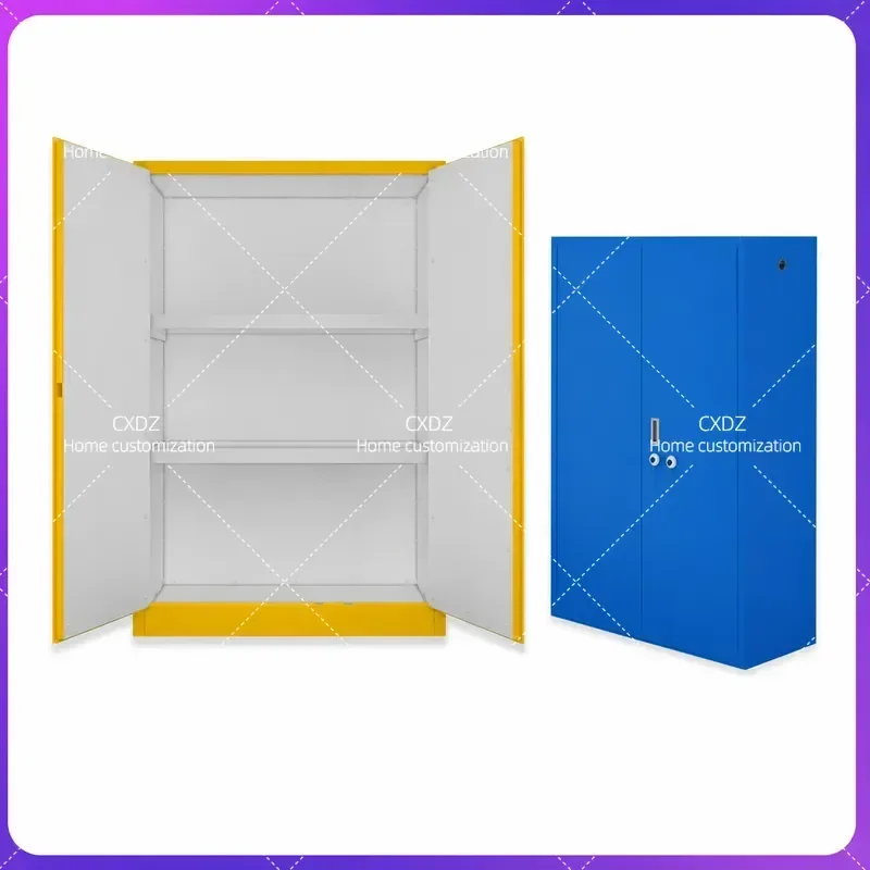 Corrosion Resistant Explosion Proof Safety Cabinet with GA Mechanical Double Lock PP Lined