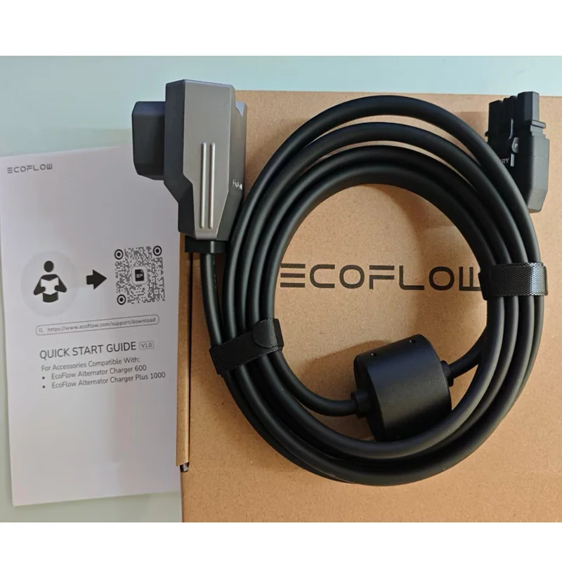 EcoFlow Alternator Charger 4+8 Output Cable for Quick Connection