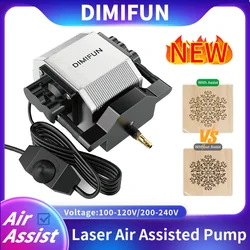 DIMIFUN 28W Air Compressor Air Assist Pump With 60L/Min Air Output for All Brands CNC Laser Engraver