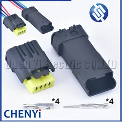 4 Pin Car Valve Oil Pump harness Plug Waterproof Electrical Connector 211PL042S0049 211PC042S4021 For Renault Peugeot Citroen