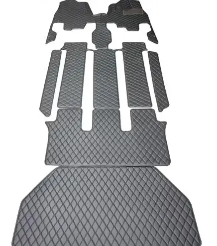 

High quality! Custom full set car floor mats for Right Drive Honda Step WGN Stepwgn RK 2015-2009 7 8 seats waterproof carpets