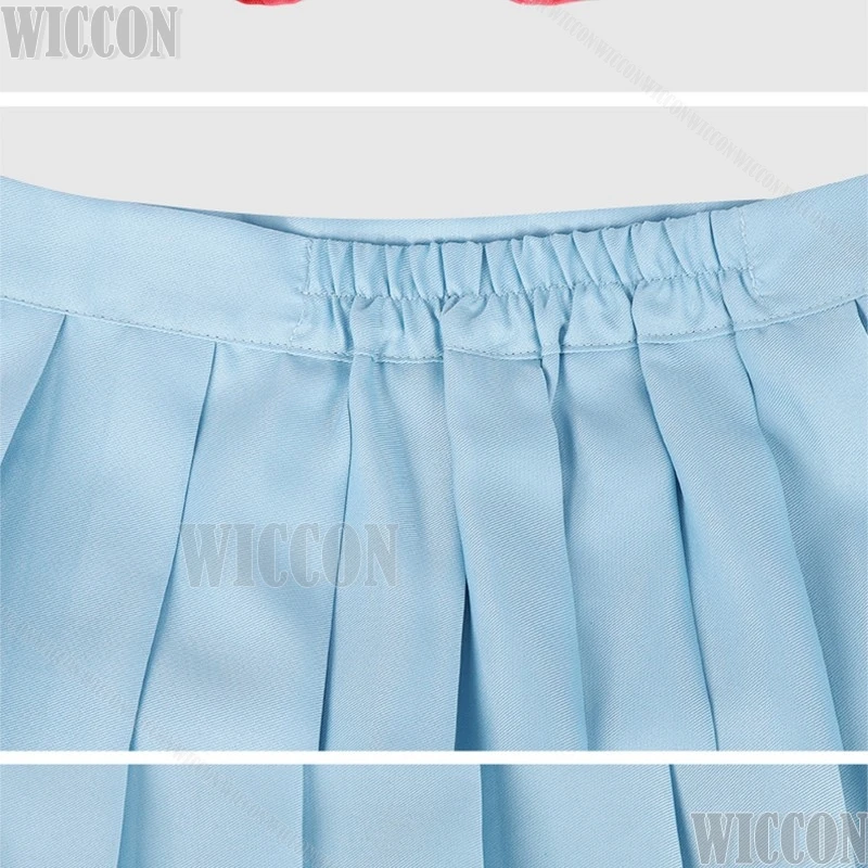 زومبي فتاة مشروع ميزونو Ai تأثيري حلي أنيمي المعبود الزي غيبوبة فتاة فستان ساكي تأثيري حلي قميص تنورة كوميك كون ﻿